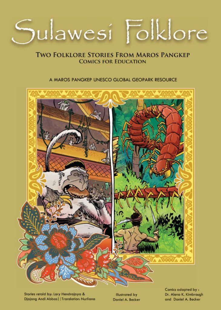Comic Book Two Folklore Stories From Maros Pangkep