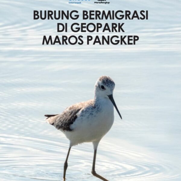 Cover Buku Burung Bermigrasi di Geopark Maros Pangkep